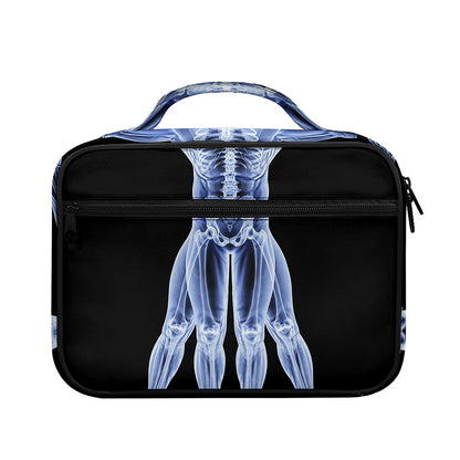 Vitruvian Man X-Ray Print Briefcase Bible Bag
