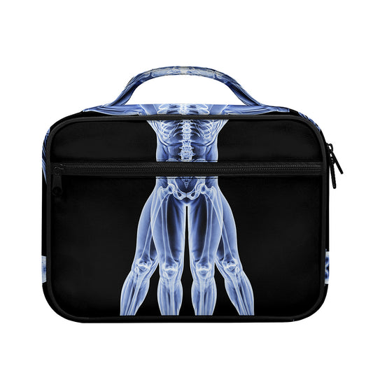 Vitruvian Man X-Ray Print Briefcase Bible Bag