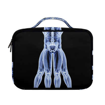 Vitruvian Man X-Ray Print Briefcase Bible Bag
