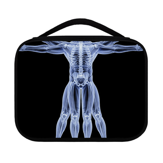 Vitruvian Man X-Ray Print Classic Bible Case