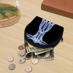 Vitruvian Man X-Ray Print Coin Purse