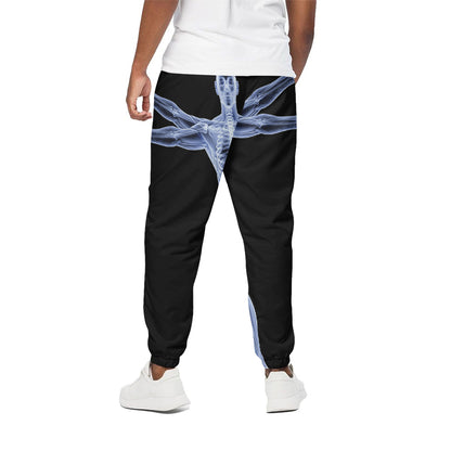 Vitruvian Man X-Ray Print Cotton Pants
