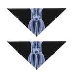 Vitruvian Man X-Ray Print Dog Bandana