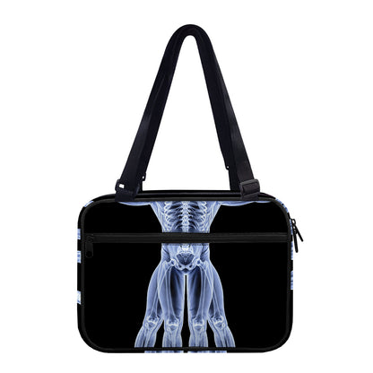 Vitruvian Man X-Ray Print Double Strap Bible Bag