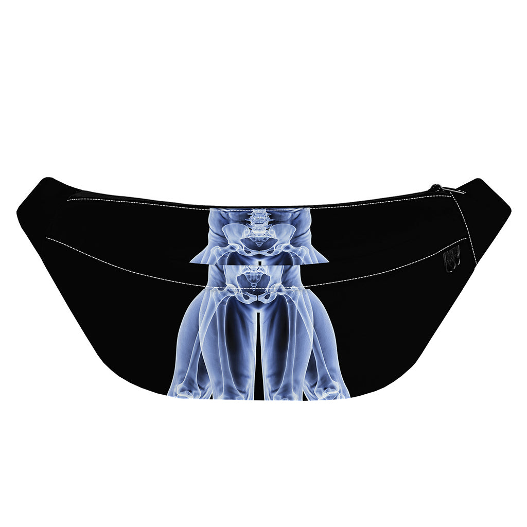 Vitruvian Man X-Ray Print Fanny Pack
