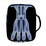 Vitruvian Man X-Ray Print Front Pocket Bible Bag