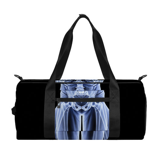 Vitruvian Man X-Ray Print Gym Bag