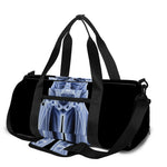 Vitruvian Man X-Ray Print Gym Bag