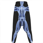 Vitruvian Man X-Ray Print Hammer Pants