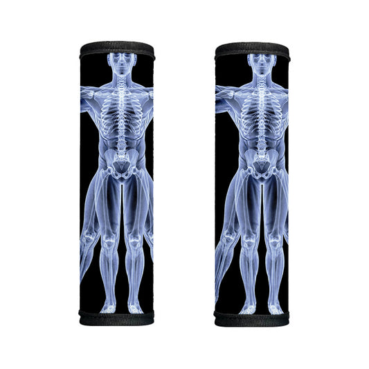Vitruvian Man X-Ray Print Handle Covers