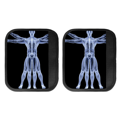 Vitruvian Man X-Ray Print Handle Covers