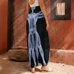 Vitruvian Man X-Ray Print Harem Pants