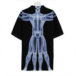 Vitruvian Man X-Ray Print Hawaiian Shirt