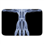 Vitruvian Man X-Ray Print Indoor Door Mat