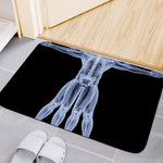 Vitruvian Man X-Ray Print Indoor Door Mat