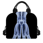 Vitruvian Man X-Ray Print Insulated Lunch Bag