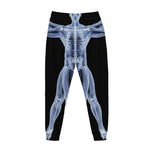 Vitruvian Man X-Ray Print Jogger Pants