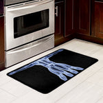 Vitruvian Man X-Ray Print Kitchen Mat
