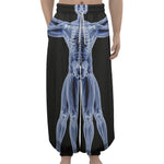 Vitruvian Man X-Ray Print Lantern Pants