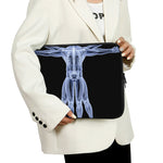 Vitruvian Man X-Ray Print Laptop Sleeve
