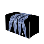 Vitruvian Man X-Ray Print Leather Tissue Box Cover