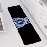 Vitruvian Man X-Ray Print Long Kitchen Mat