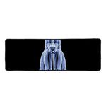 Vitruvian Man X-Ray Print Long Kitchen Mat