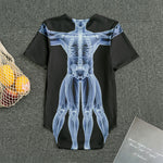 Vitruvian Man X-Ray Print Men's Bodysuit