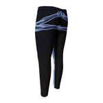 Vitruvian Man X-Ray Print Men's Compression Pants