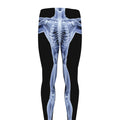 Vitruvian Man X-Ray Print Men's Leggings