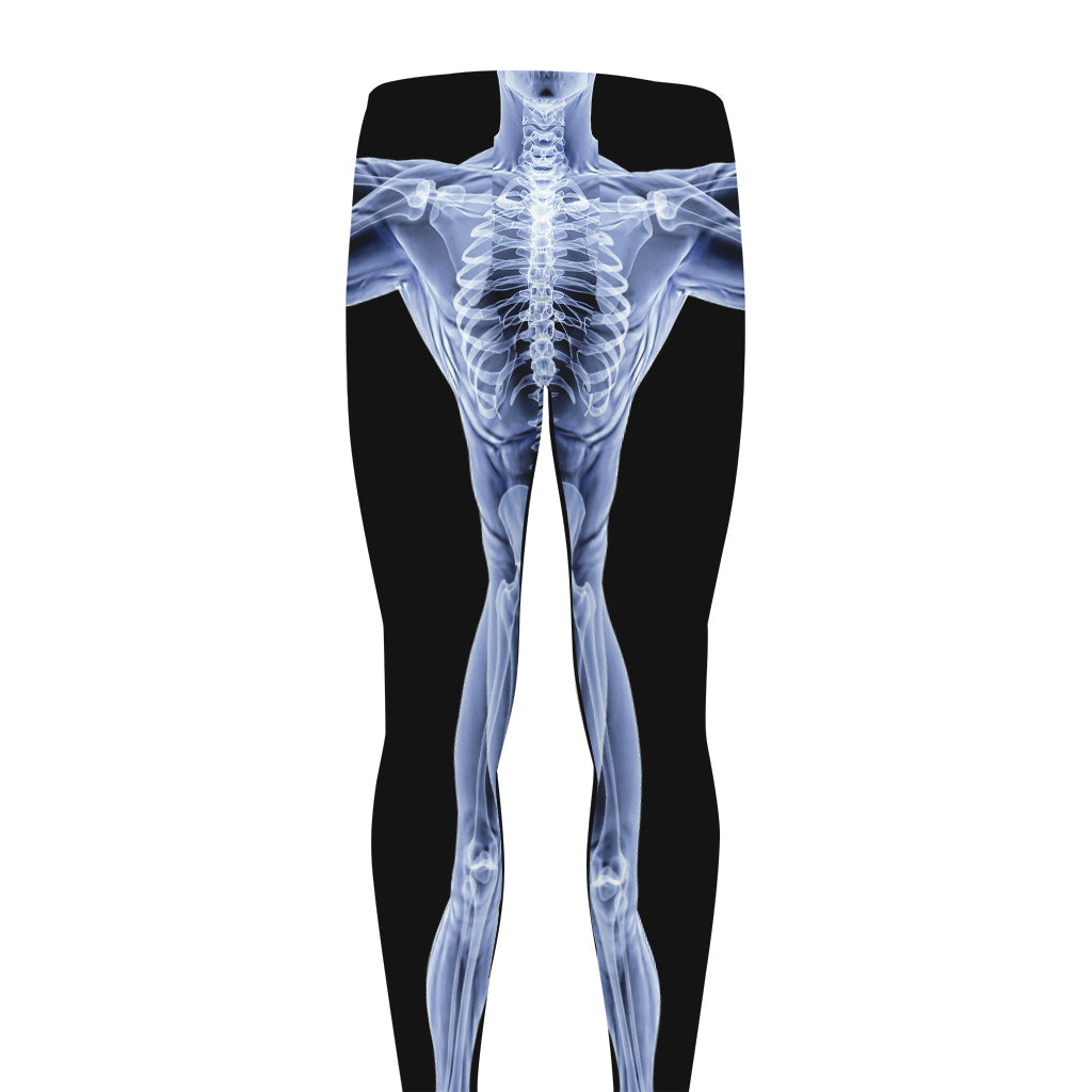 Vitruvian Man X-Ray Print Men's leggings