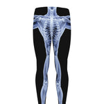 Vitruvian Man X-Ray Print Men's leggings