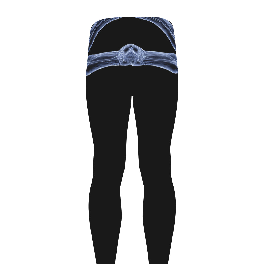 Vitruvian Man X-Ray Print Men's leggings
