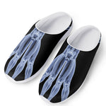 Vitruvian Man X-Ray Print Mesh Casual Shoes