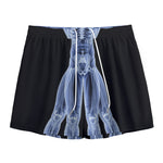 Vitruvian Man X-Ray Print Mesh Shorts
