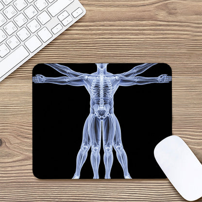 Vitruvian Man X-Ray Print Mouse Pad