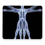 Vitruvian Man X-Ray Print Mouse Pad