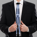 Vitruvian Man X-Ray Print Necktie