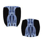 Vitruvian Man X-Ray Print Office Chair Cover