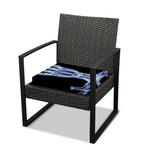 Vitruvian Man X-Ray Print Outdoor Seat Cushion Cover