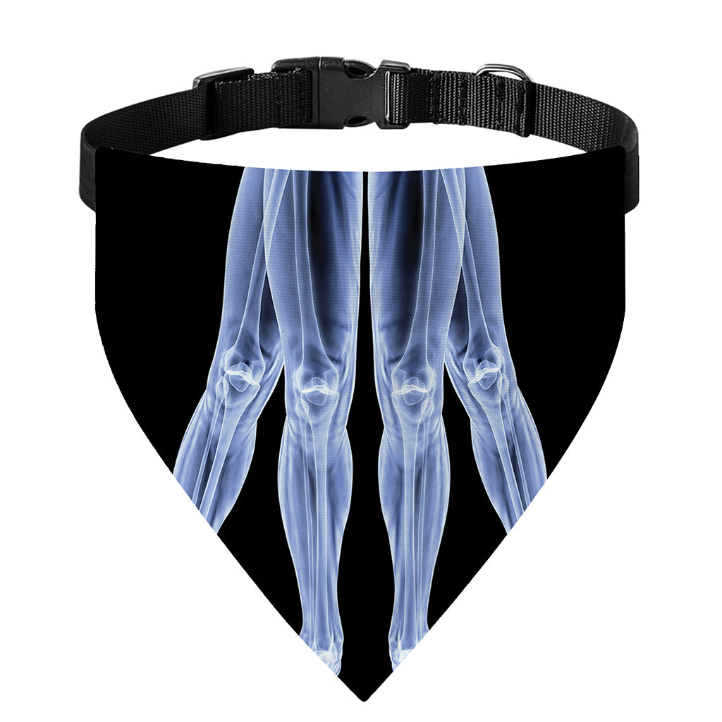 Vitruvian Man X-Ray Print Over The Collar Dog Bandana