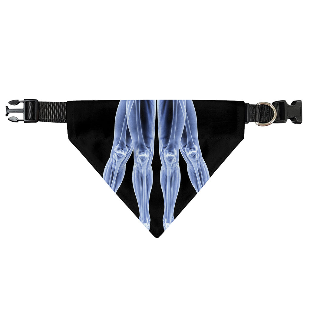 Vitruvian Man X-Ray Print Over The Collar Dog Bandana
