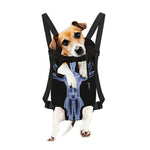 Vitruvian Man X-Ray Print Pet Carrier Backpack