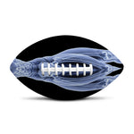 Vitruvian Man X-Ray Print Rugby Ball
