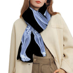 Vitruvian Man X-Ray Print Scarf