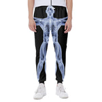 Vitruvian Man X-Ray Print Scuba Joggers