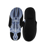 Vitruvian Man X-Ray Print Slippers