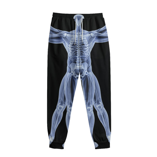 Vitruvian Man X-Ray Print Sweatpants