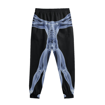 Vitruvian Man X-Ray Print Sweatpants