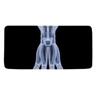 Vitruvian Man X-Ray Print Towel